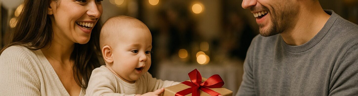 Farsdag for første gang – tips til en rørende gave fra babyen